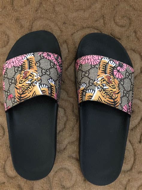 gucci tiger flip flops replica